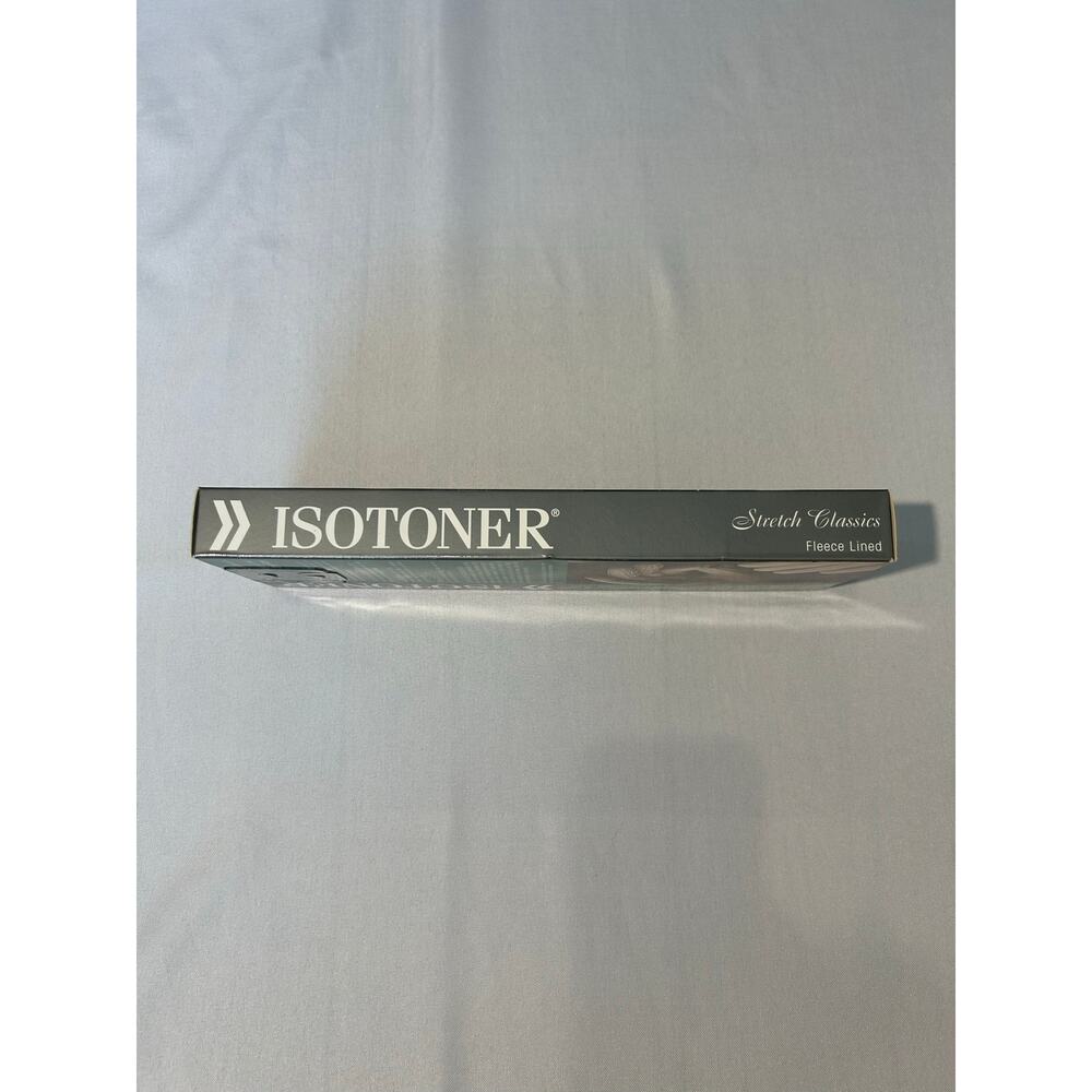 Isotoner Stretch Classics Fleece Lined Water Resistant Gloves Beige OS - Picture 3 of 8